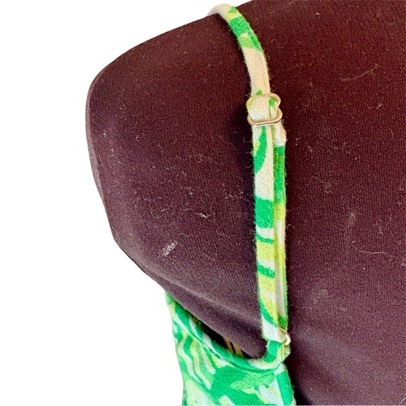 Lilly Pulitzer Allair Maxi Beach Dress Toucan Green Coca Loca Womens Size XXS - Picture 10 of 15